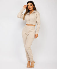 Zipped-Hooded-Loungewear-Set-Oatmeal-1