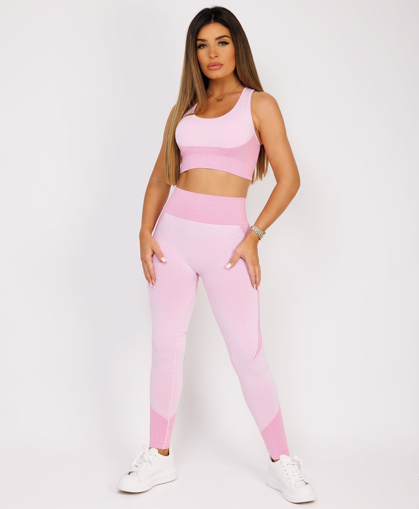Pink-Zipped-Neck-Ribbed-Activewear-8