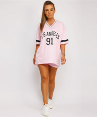 Baby Pink-Sports-Jersey-Tee-Shorts-3