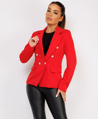 Red-Premium-Faux-Fur-Tiered-Jacket-Coat-3