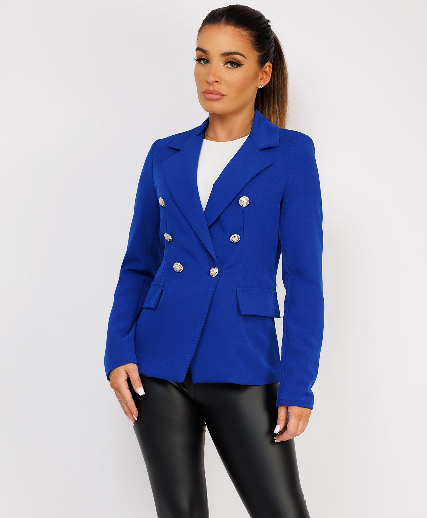 Royal-Blue-Premium-Faux-Fur-Tiered-Jacket-Coat-2