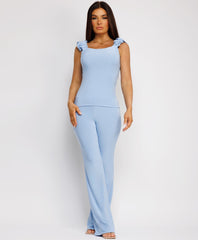 Ruched-Vest-Top-Flare-Trousers-Co-Ord-4