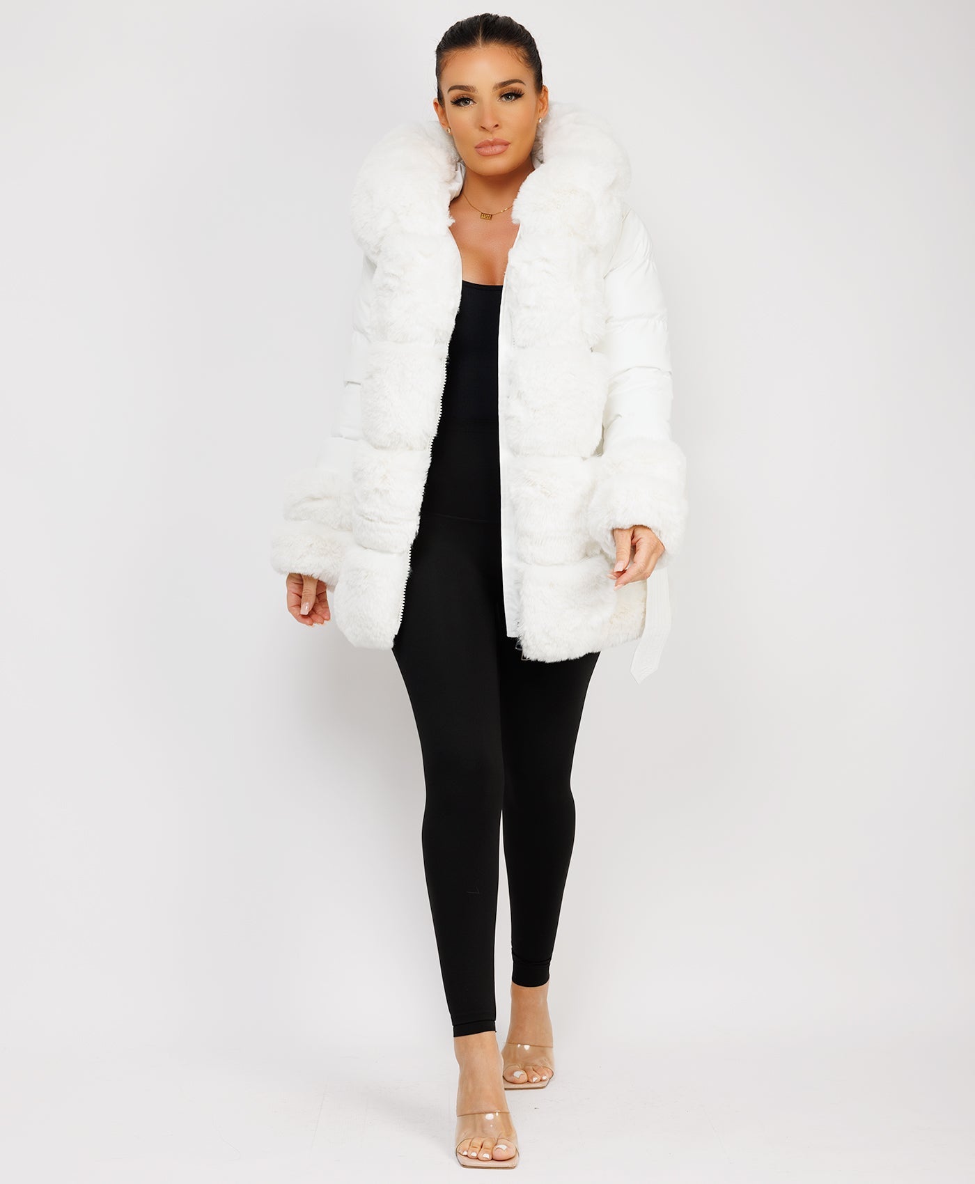 Longline-Duvet-Puffer-Coat-Biege-3