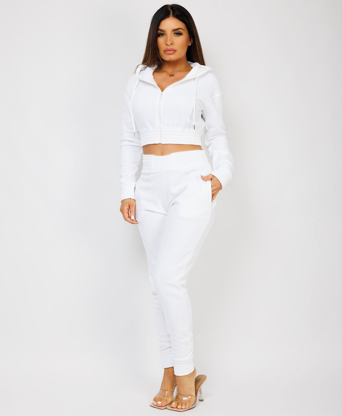 Zipped-Hooded-Loungewear-Set-White-2