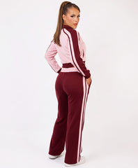 Wine R Logo Zip-Up Jacket Jogger Co-Ord
