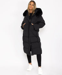Black-Longline-Faux-Fur-Hooded-Oversize-Padded-Coat-Jacket-3