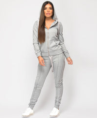 Grey-Glitter-Side-Stripe-Tracksuit-Loungewear-Set-3