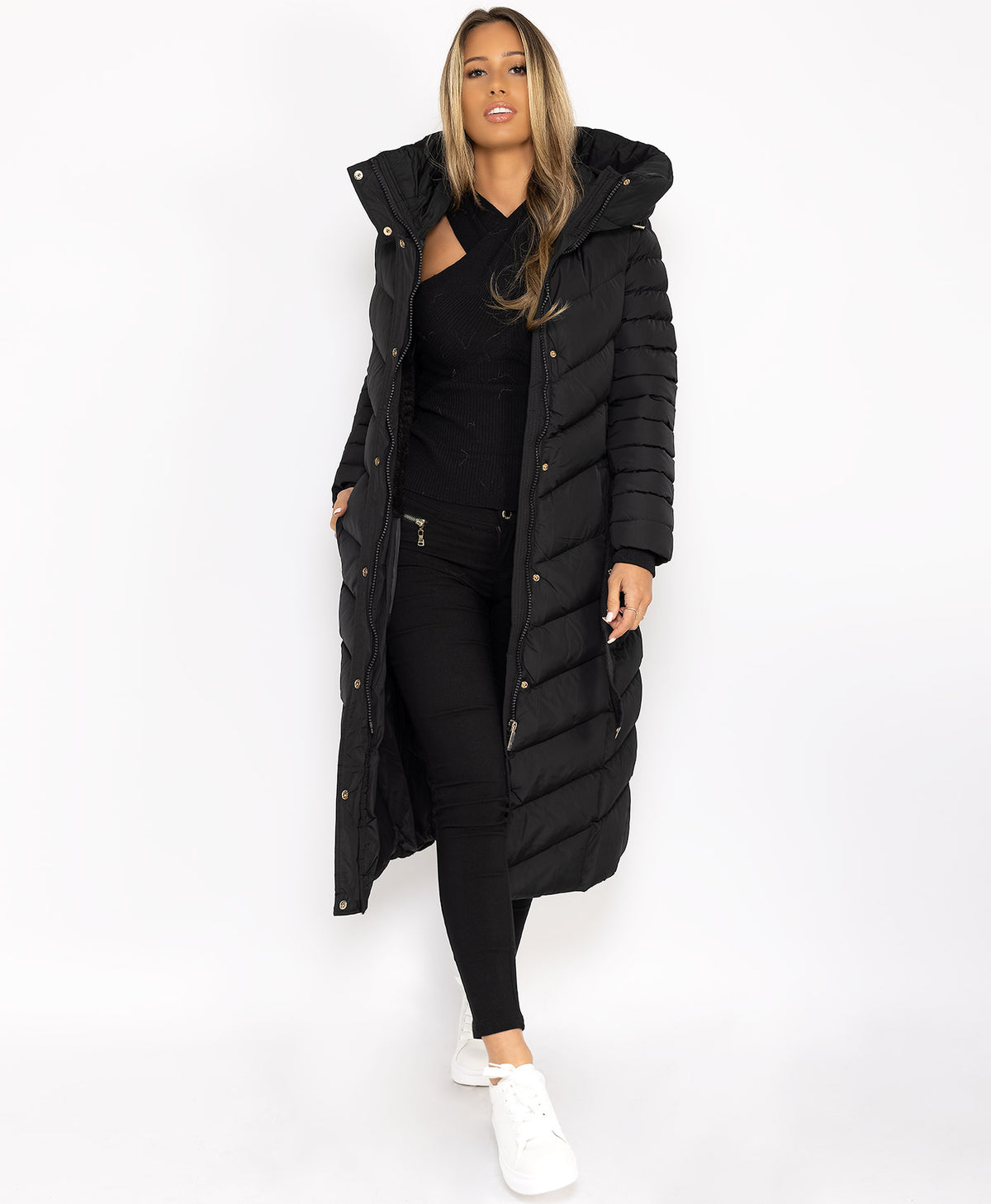 Black-Longline-Full-Length-Padded-Quilted-Belted-Puffer-Jacket-2