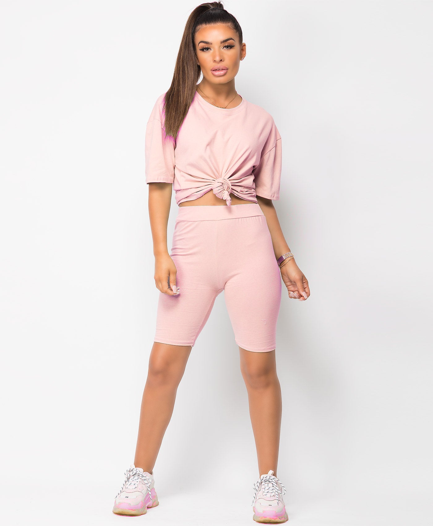 Cycle shorts co ord on sale