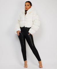 White-Premium-Hooded-Faux-Fur-Tiered-Jacket-Coat-1