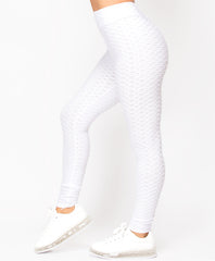 White-Waffle-Textured-Stretch-Leggings-1